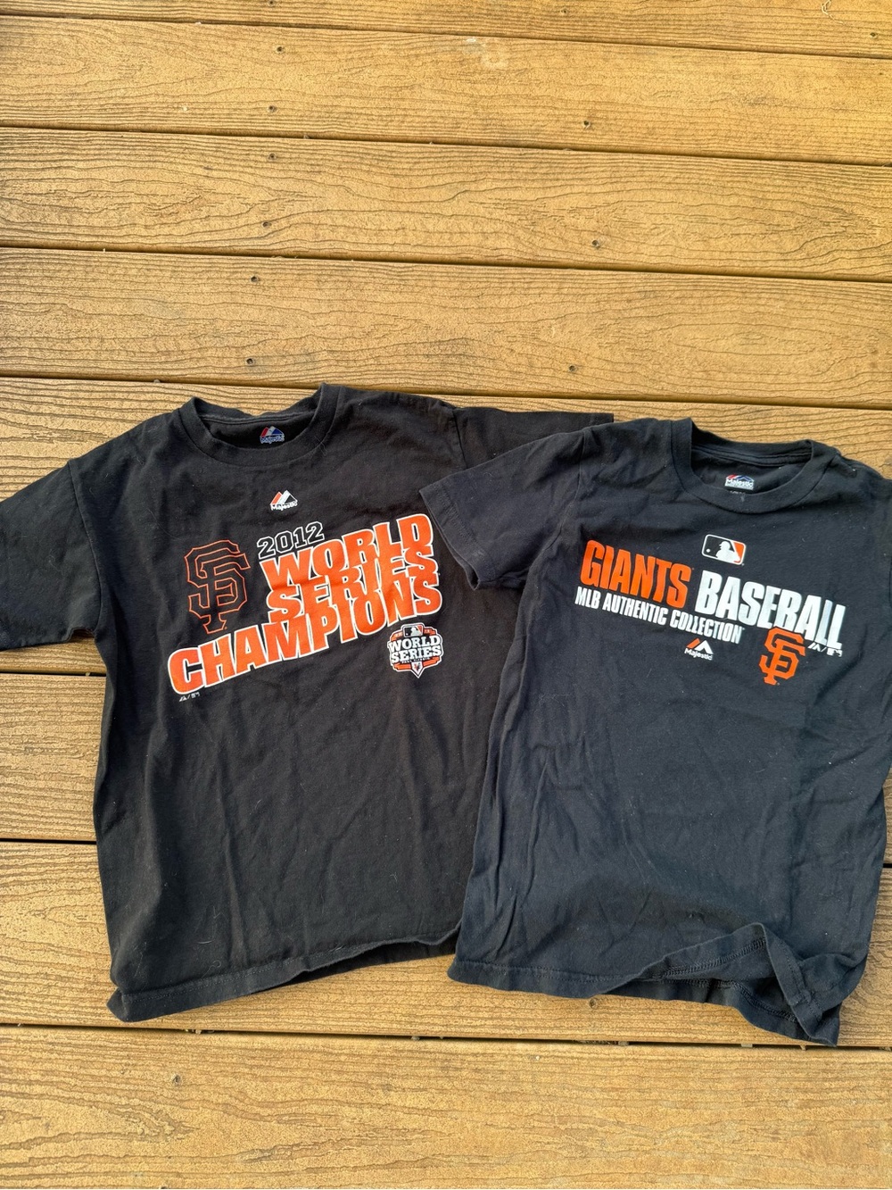 San Francisco Giants Black and Orange Tee bundle